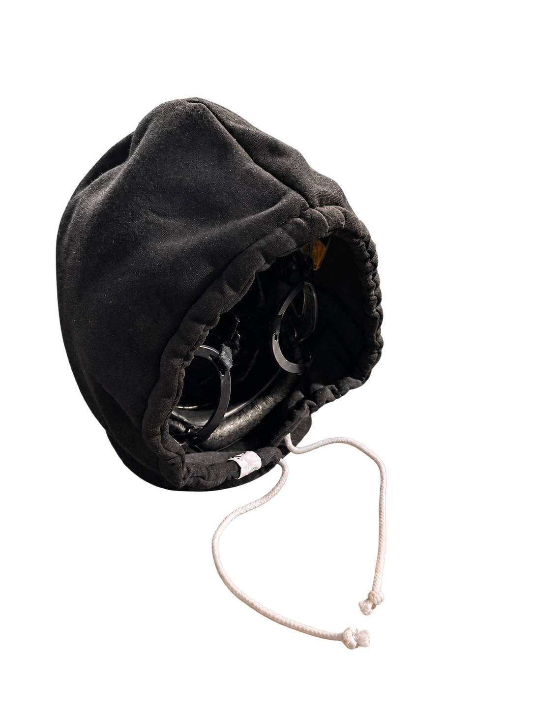 Bucket Hood standing upright facing right, with transparent background